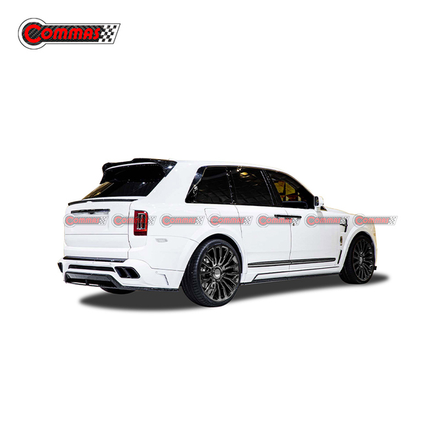 Mansory Style Carbon Fiber Rear Spoiler Wing For Rolls Royce Cullinan