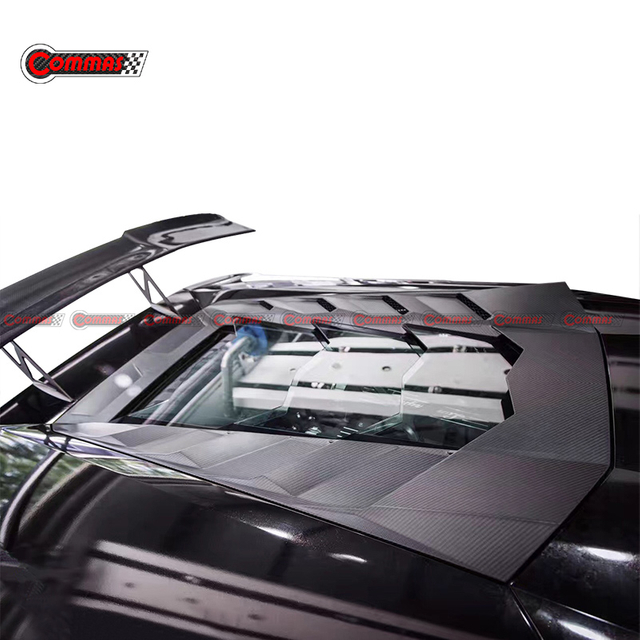 Mansory Style Carbon Fiber Rear Trunk Engine Hood Cover For Lambroghini Huracan LP610