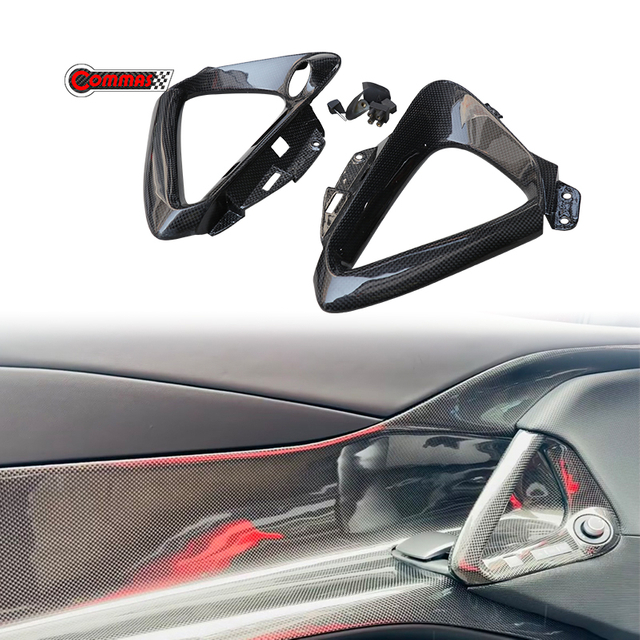 Ferrari 812 original replaceable dry carbon fiber door handle