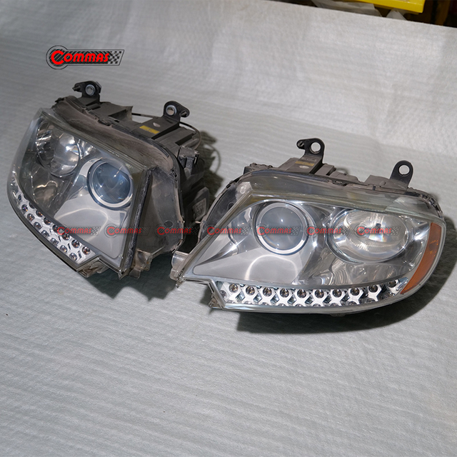 Old Maserati Quattroporte original disassembly headlight