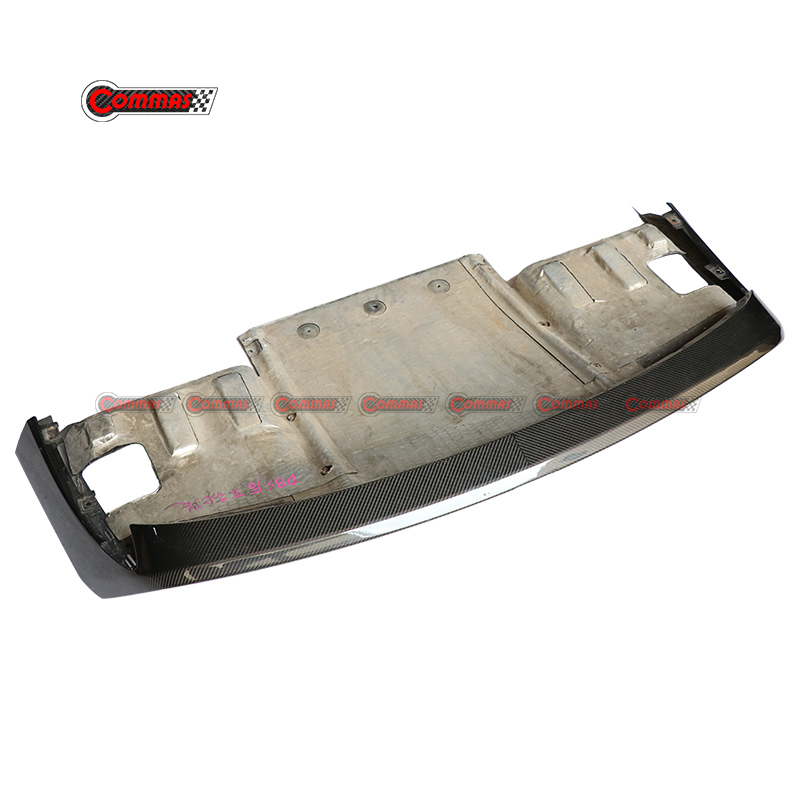 2019-2023 Aston Martin DBS Rear Bumper Carbon Fiber Lower Diffuser