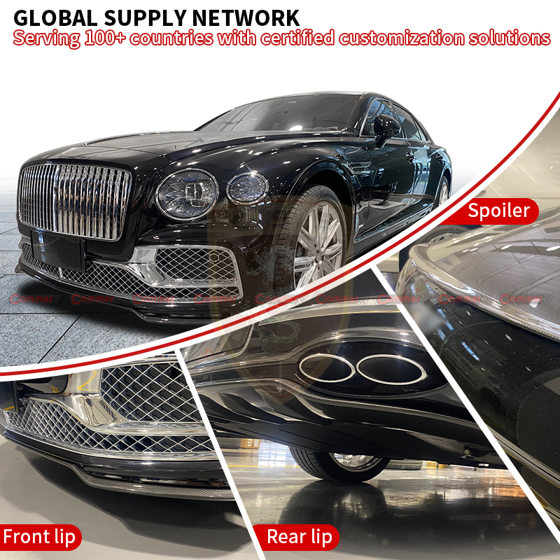 2022 Bentley Fly Spur W12 dry carbon fiber bodykit