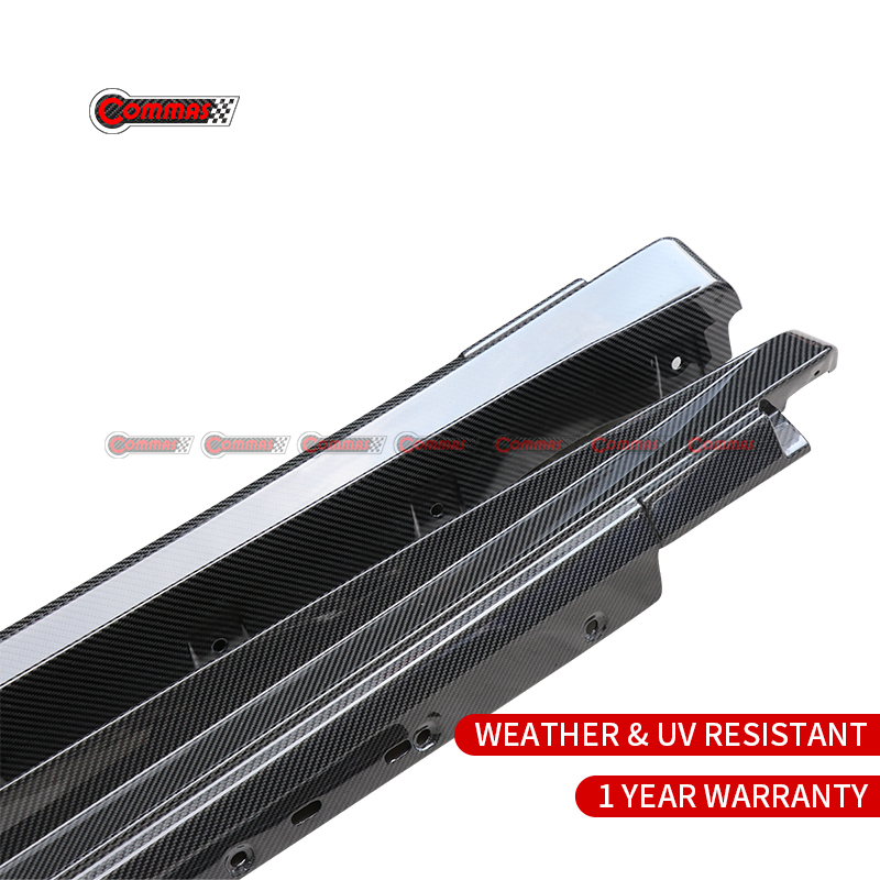 For Ferrari 458 OEM Carbon Fiber Side Skirts
