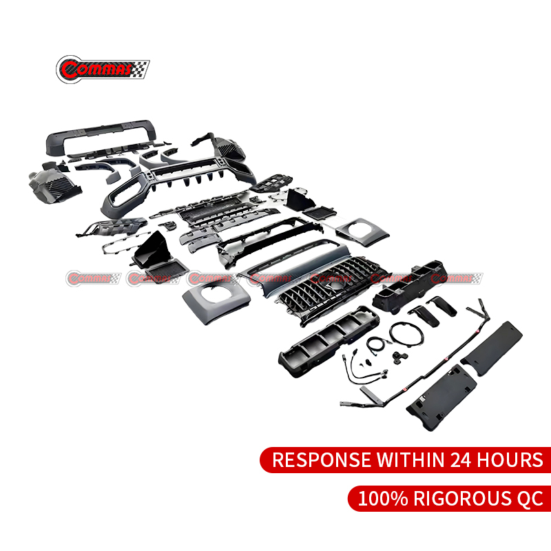 Mercedes-benz G W464 modified W465 G63 body kit, front and rear bumper grille, wheel arches, air vents, fender inner lining
