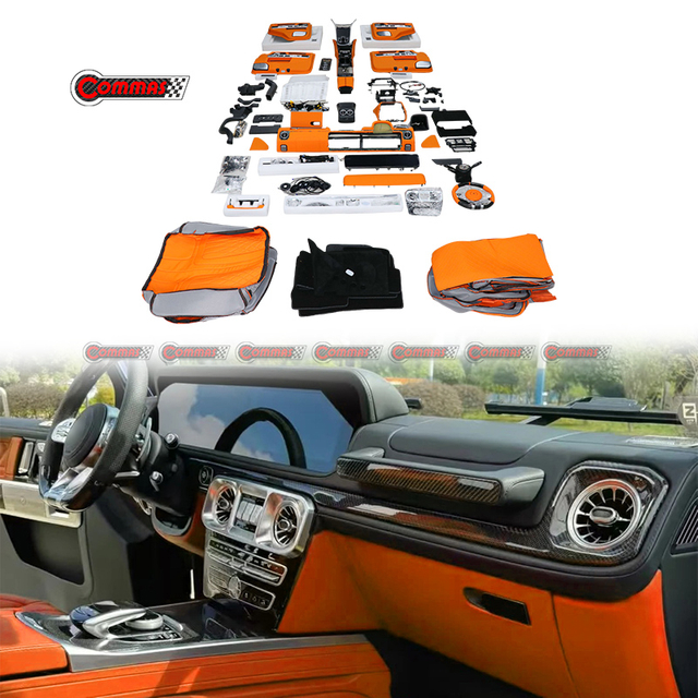 Mercedes-Benz G-Class W463 old to new W464 interior
