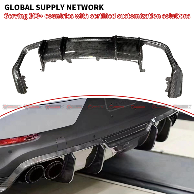 2024 Porsche Cayenne 9Y0.2 FD carbon fiber rear lip