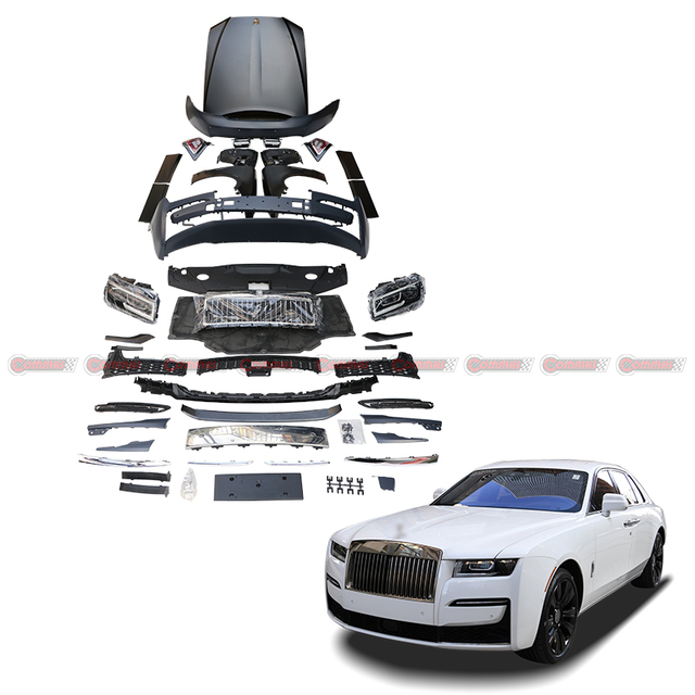 Rolls-Royce Ghost old to new fourth generation bodykit