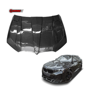 BMW X5 X6 G05 G06 larte dry carbon fiber hood