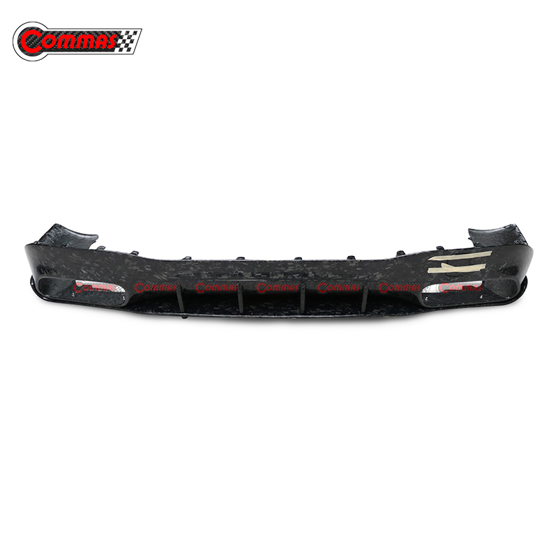 MT Style Carbon Fiber Rear Diffuser Lip For Mercedes Benz AMG GT GT63