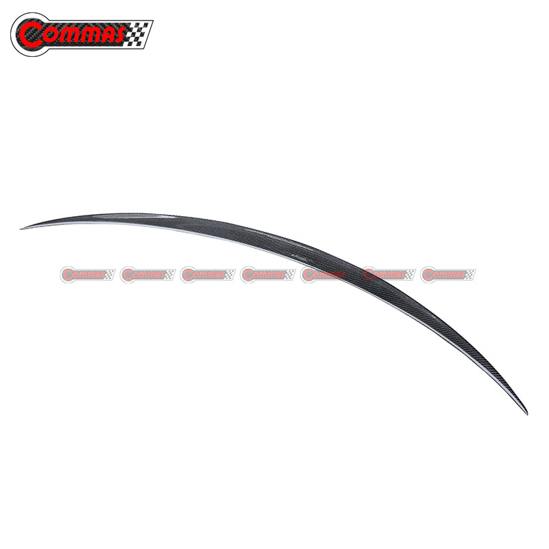 Amg Style Carbon Fiber Rear Ducktail Spoiler For Mercedes Benz S Class Coupe S63