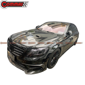 Mansory Style Carbon Fiber Front Lip For Mercedes Benz S Class Coupe S63