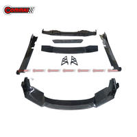 Dmc Style Carbon Fiber Front Side Vent Lip Rear Diffuser Side Skirts Body Kit For Lamborghini Huracan Lp610 Lp580