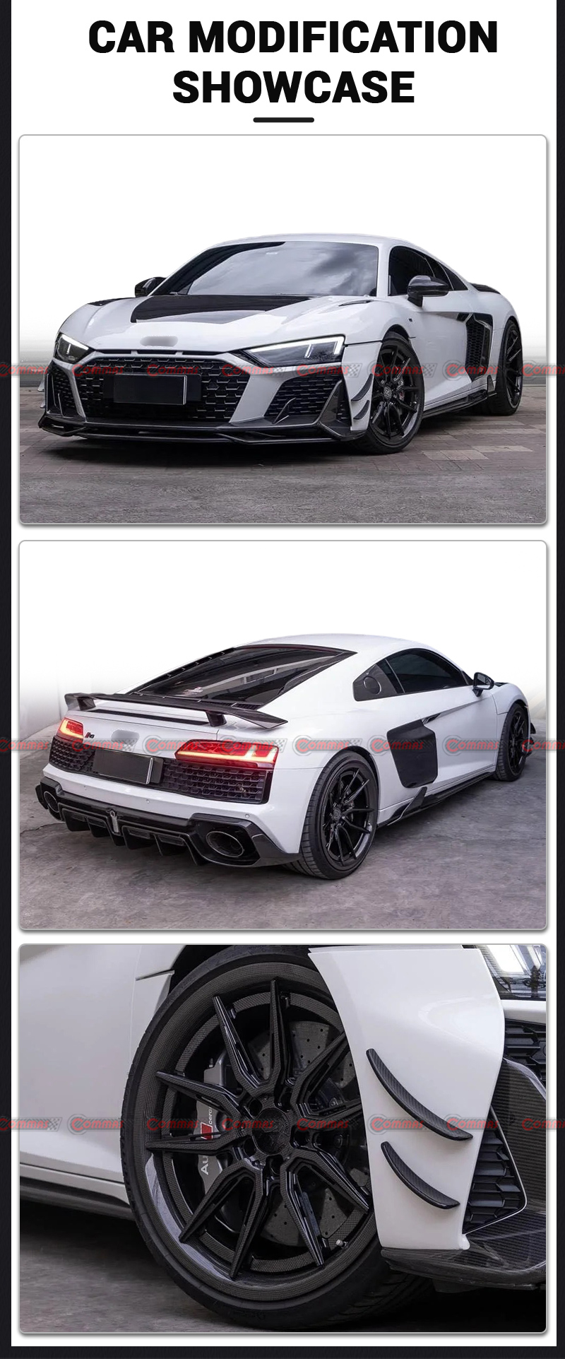 Audi R8 Carbon Fiber Body Kit