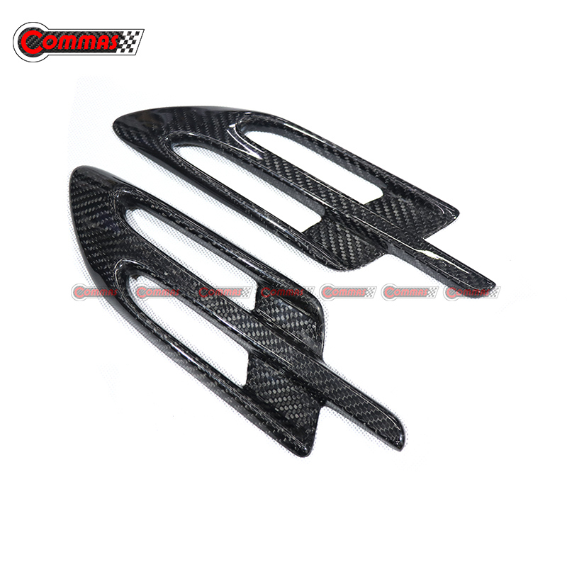 Carbon Fiber Side Air Vent Fender Trims For Bentley Bentayga W12 Limited Edition