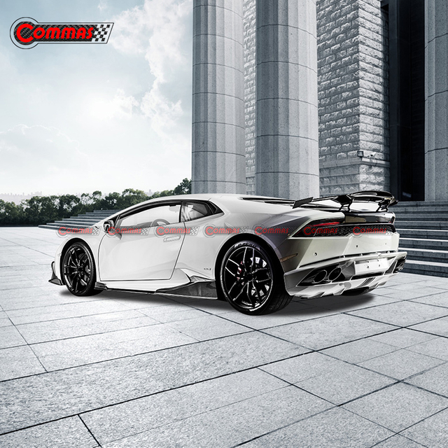 Md Style Carbon Fiber Side Skirts For Lambroghini Huracan LP610 LP580