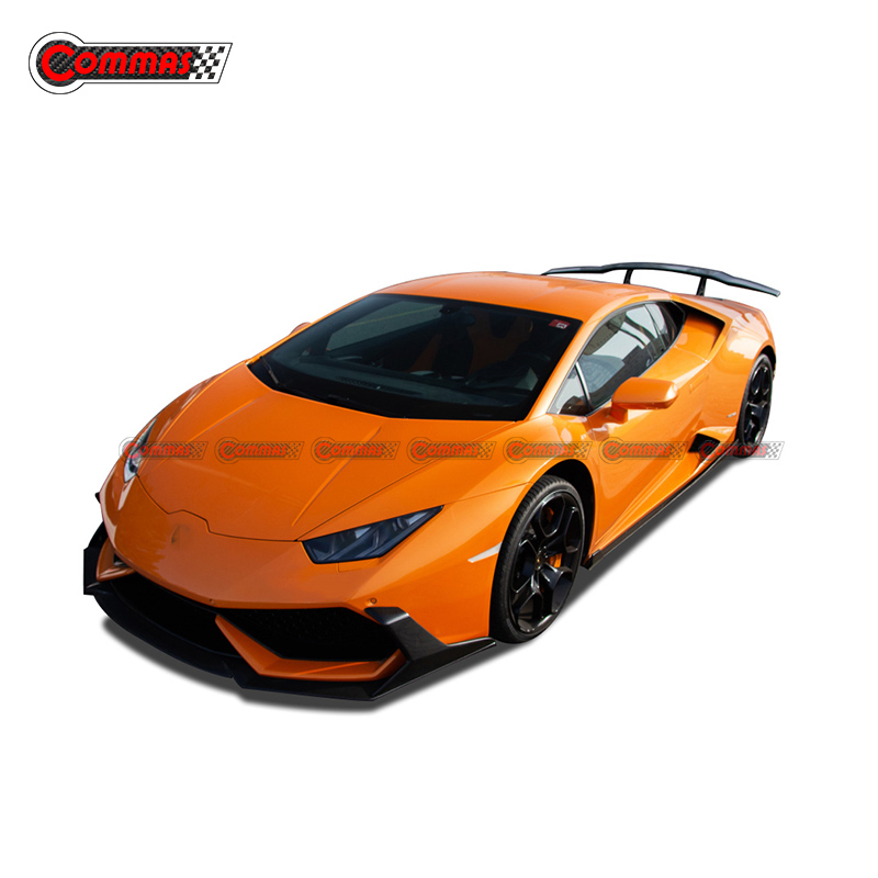 DMC Style Carbon Fiber Front Lip Splitter For Lambroghini Huracan LP610