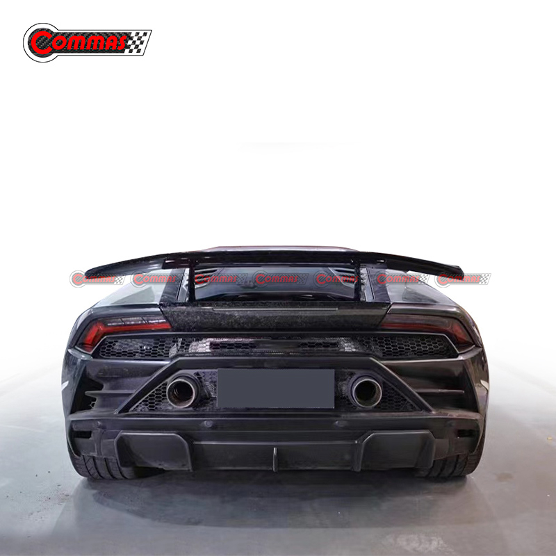 Performante Style Carbon Fiber Rear Wing Spoiler For Lambroghini Huracan LP610 EVO