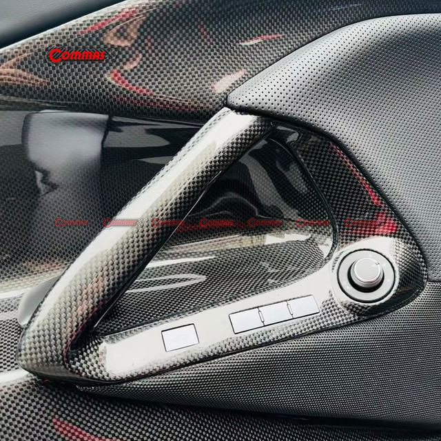 Ferrari 812 original replaceable dry carbon fiber door handle