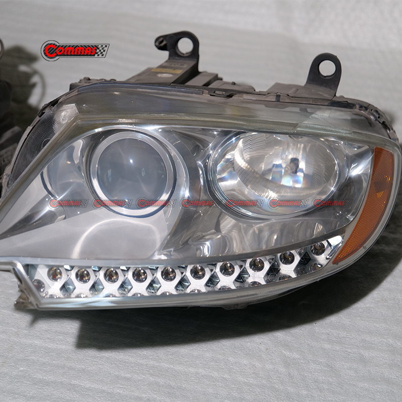 Old Maserati Quattroporte original disassembly headlight