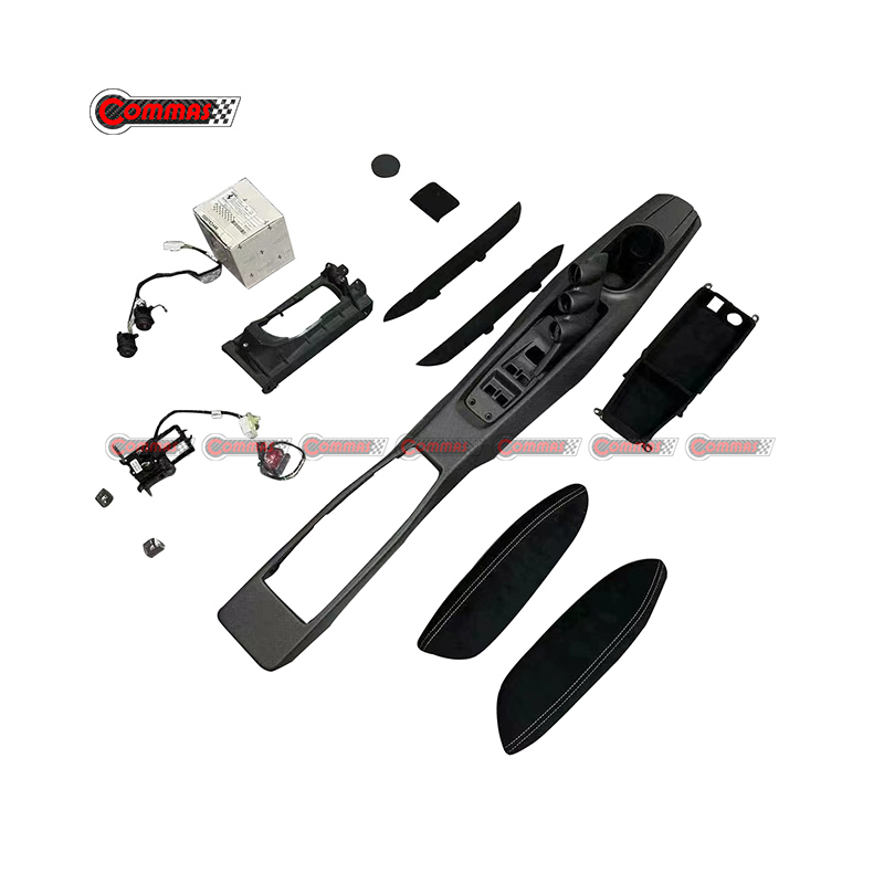 Ferrari 488 pista Original interior dry carbon fiber center control panel trim