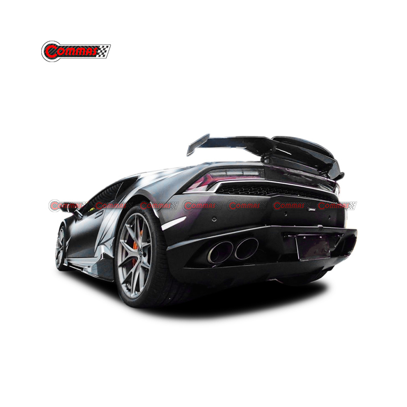 Lamborghini Huracan LP580 LP610 mad dry carbon fiber wing rear spoiler