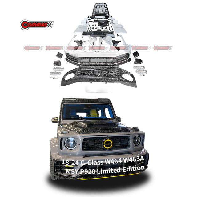 Mercedes-benz G-Class W463A and W464 modified with msy Limited edition P920 body kit