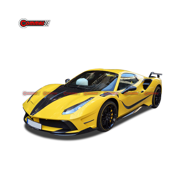 Ferrari 488GTB mansory dry carbon fiber side vents