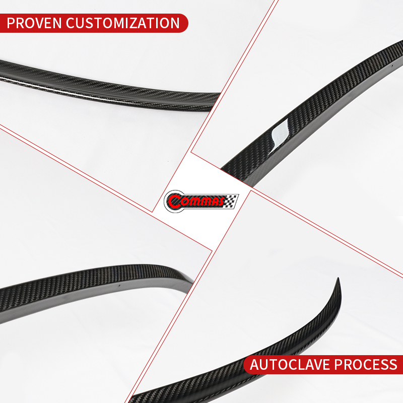 Lotus Emeya upgrade original dry carbon fiber wing spoiler