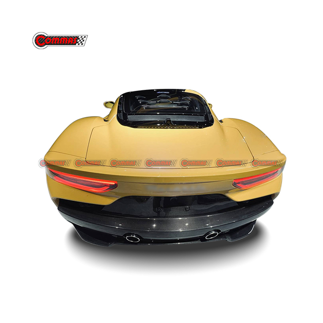 Maserati MC20 body kit original dry carbon fiber posterior lip