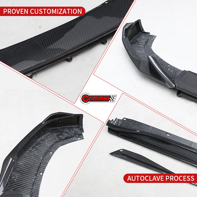 Lotus emeya abina body kit dry carbon fiber wing Front back lips bodykit