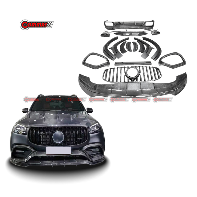 2020-2022 Mercedes-benz GLS63 X167 Larte carbon fiber body kit