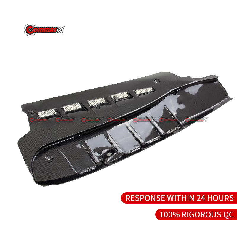 05-09 Ferrari F430 original dry carbon fiber engine interior