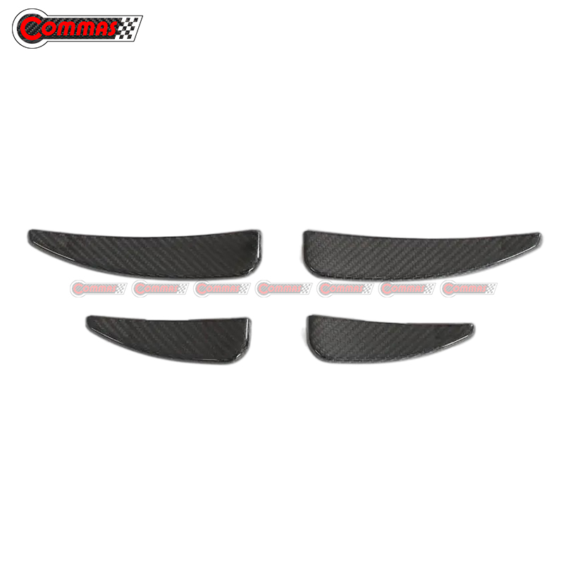 Audi R8 Dry Carbon Fiber Front Canards