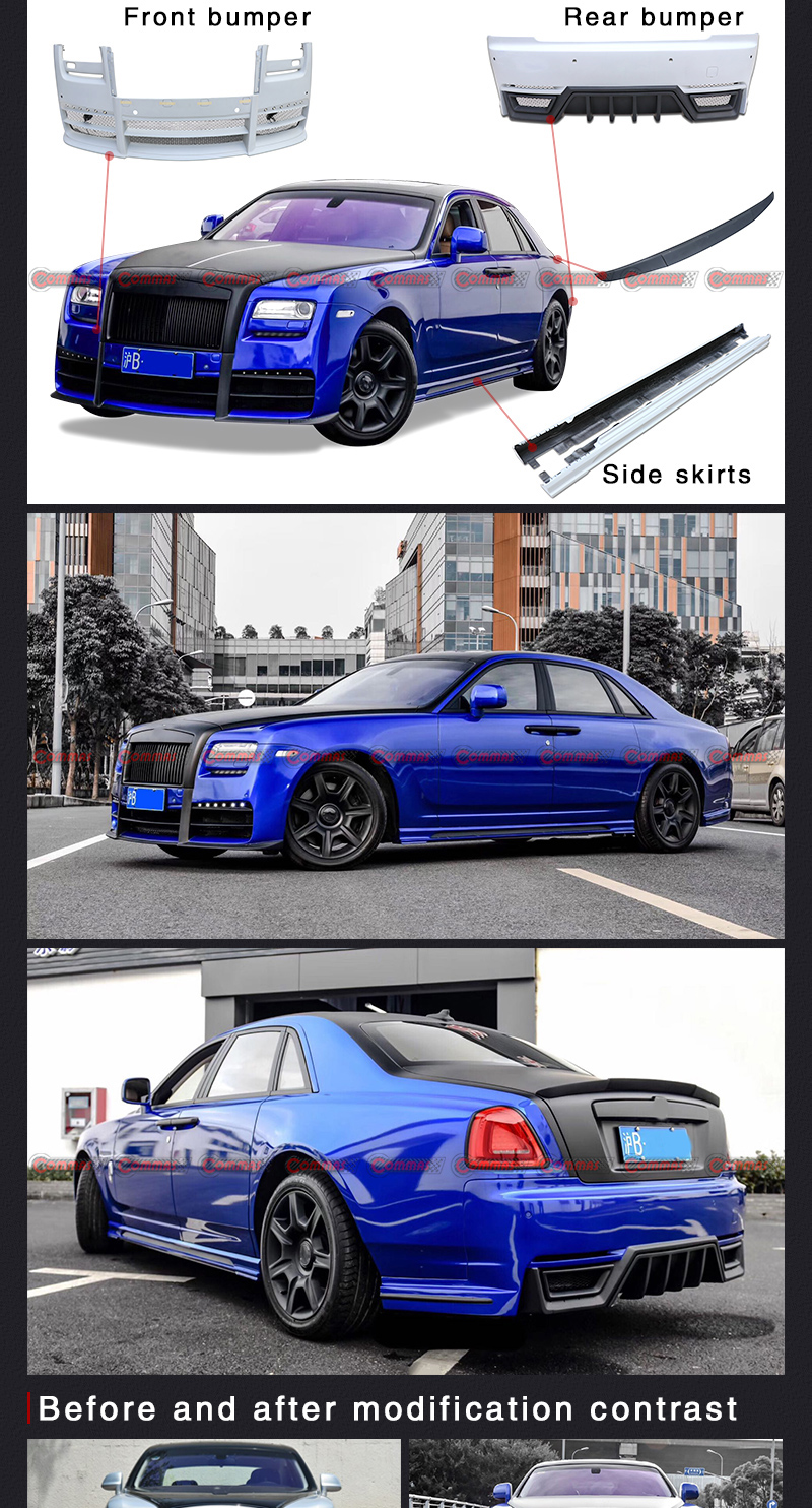 rolls royce ghsot body kit