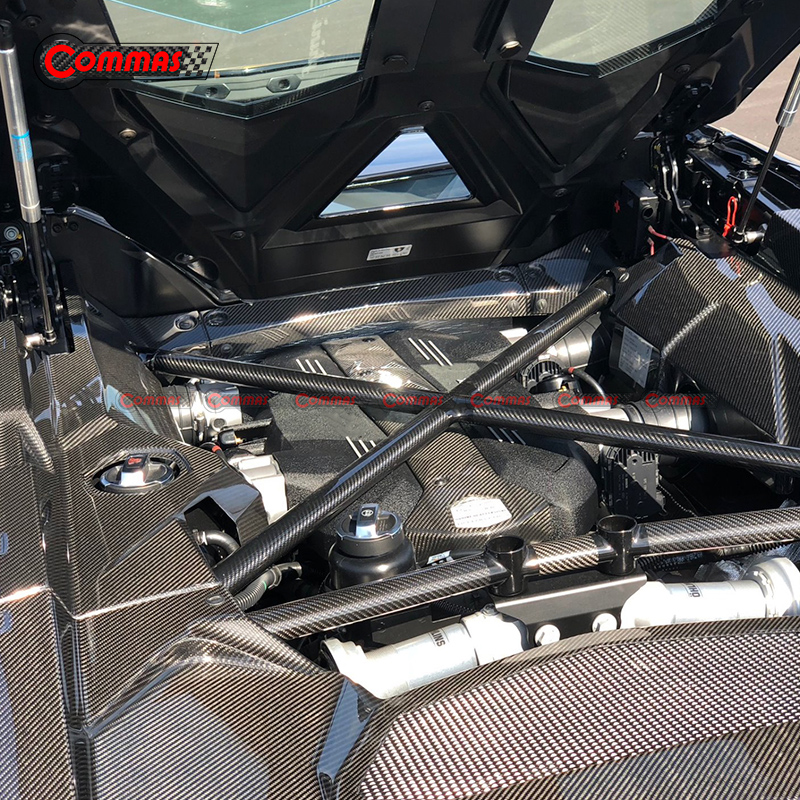 Lamborghini LP700 Carbon Fiber Engine Interior