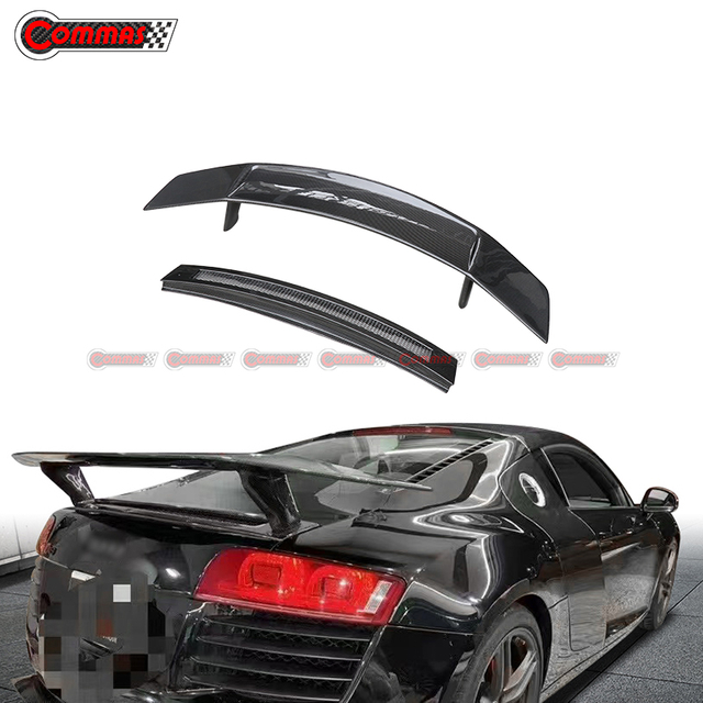 Audi R8 08-15 Vorsteiner Style Dry Carbon Fiber Rear Spoiler Wing